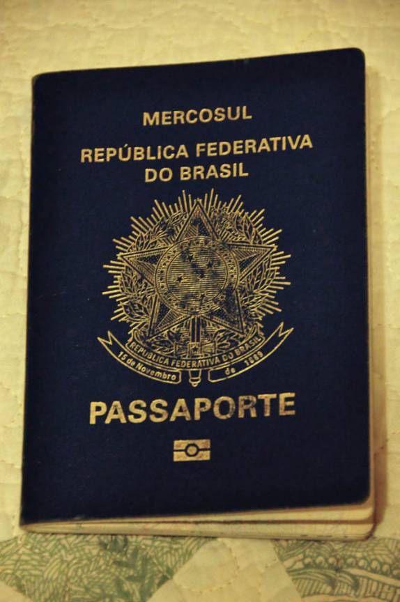 Passaporte brasileiro do Rodrigo